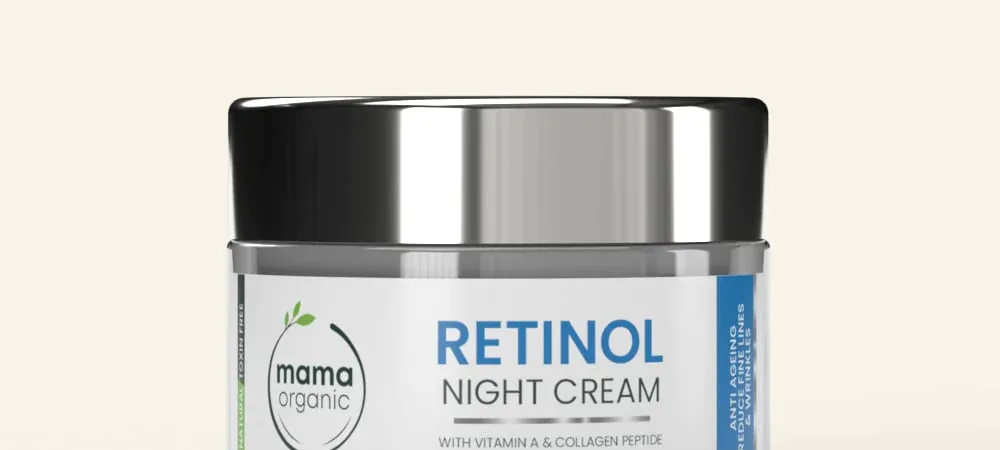 Retinol Night Cream For Anti-Aging, Reduce Fine Lines & Wrinkles – 50g