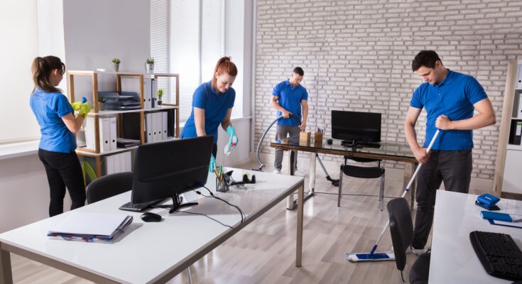 Improved Cleaners Elevate Office Hygiene