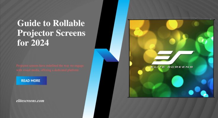 Rollable Projector Screen
