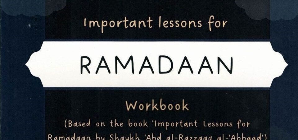 Ramadan Workbook